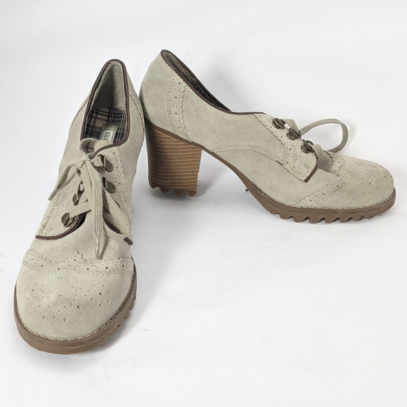 Skechers struts graduate high heel oxford shoes - Picture 1 of 11